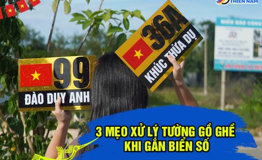 3 Mẹo Xử Lý Tường Gồ Ghề Khi Gắn Biển Số