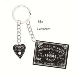 1pc Women Ouija Planchette Keychain Acrylic Pompom Car Mirror Keyring Punk Board Crafts Móc Treo Đeo Thoại, Standee, Móc Khoá In Theo Yêu Cầu, Chất Liệu Mica Dày 4mm, Kích Thước 5.5 Cm, Có In Test Mẫu 1pc Women Ouija Planchette Keychain Acrylic Pompom Car Mirror Keyring Punk Board Crafts Móc Treo Đeo Thoại, Standee, Móc Khoá In Theo Yêu Cầu, Chất Liệu Mica Dày 4mm, Kích Thước 5.5 Cm, Có In Test Mẫu