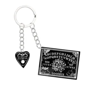 1pc Women Ouija Planchette Keychain Acrylic Pompom Car Mirror Keyring Punk Board Crafts Móc Treo Đeo Thoại, Standee, Móc Khoá In Theo Yêu Cầu, Chất Liệu Mica Dày 4mm, Kích Thước 5.5 Cm, Có In Test Mẫu 1pc Women Ouija Planchette Keychain Acrylic Pompom Car Mirror Keyring Punk Board Crafts Móc Treo Đeo Thoại, Standee, Móc Khoá In Theo Yêu Cầu, Chất Liệu Mica Dày 4mm, Kích Thước 5.5 Cm, Có In Test Mẫu