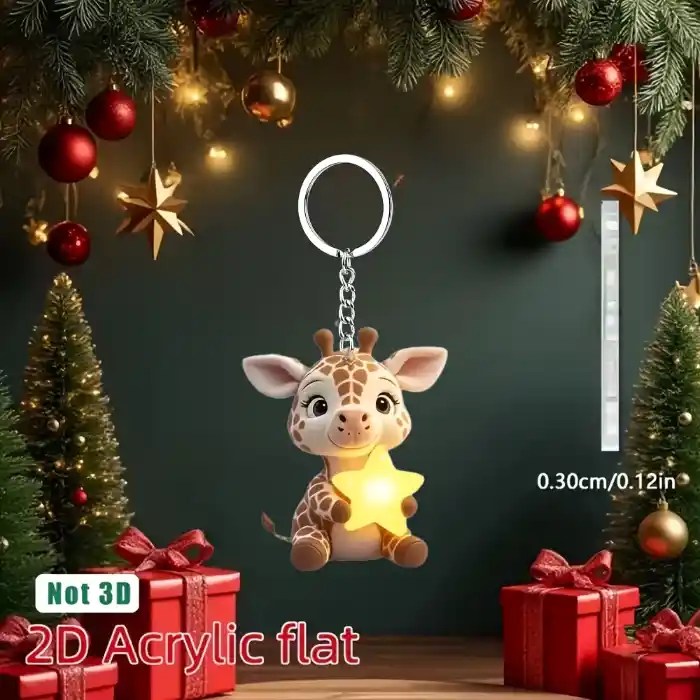 2d-adorable-sloth-keychain-car-pendant-a-var2-1789473298875-910 2d Adorable Sloth Keychain Car Pendant Acrylic Hanging Ornament Creative Accessories Charm Móc Treo Đeo Thoại, Standee, Móc Khoá In Theo Yêu Cầu, Chất Liệu Mica Dày 4mm, Kích Thước 5.5 Cm, Có In Test Mẫu