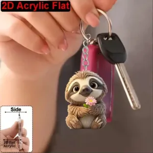 2d Adorable Sloth Keychain Car Pendant Acrylic Hanging Ornament Creative Accessories Charm Móc Treo Đeo Thoại, Standee, Móc Khoá In Theo Yêu Cầu, Chất Liệu Mica Dày 4mm, Kích Thước 5.5 Cm, Có In Test Mẫu 2d Adorable Sloth Keychain Car Pendant Acrylic Hanging Ornament Creative Accessories Charm Móc Treo Đeo Thoại, Standee, Móc Khoá In Theo Yêu Cầu, Chất Liệu Mica Dày 4mm, Kích Thước 5.5 Cm, Có In Test Mẫu