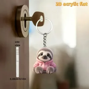 2d Adorable Sloth Keychain Car Pendant Acrylic Hanging Ornament Creative Accessories Charm Móc Treo Đeo Thoại, Standee, Móc Khoá In Theo Yêu Cầu, Chất Liệu Mica Dày 4mm, Kích Thước 5.5 Cm, Có In Test Mẫu 2d Adorable Sloth Keychain Car Pendant Acrylic Hanging Ornament Creative Accessories Charm Móc Treo Đeo Thoại, Standee, Móc Khoá In Theo Yêu Cầu, Chất Liệu Mica Dày 4mm, Kích Thước 5.5 Cm, Có In Test Mẫu