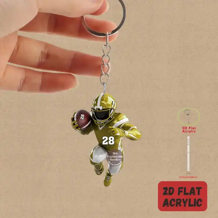 2d-american-football-player-keychain-rug-var2-1789475795409-481 2d American Football Player Keychain Rugby Themed Pendant Flat Acrylic Ornament Hanging Móc Treo Đeo Thoại, Standee, Móc Khoá In Theo Yêu Cầu, Chất Liệu Mica Dày 4mm, Kích Thước 5.5 Cm, Có In Test Mẫu