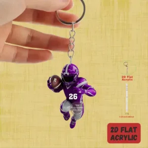 2d American Football Player Keychain Rugby Themed Pendant Flat Acrylic Ornament Hanging Móc Treo Đeo Thoại, Standee, Móc Khoá In Theo Yêu Cầu, Chất Liệu Mica Dày 4mm, Kích Thước 5.5 Cm, Có In Test Mẫu 2d American Football Player Keychain Rugby Themed Pendant Flat Acrylic Ornament Hanging Móc Treo Đeo Thoại, Standee, Móc Khoá In Theo Yêu Cầu, Chất Liệu Mica Dày 4mm, Kích Thước 5.5 Cm, Có In Test Mẫu