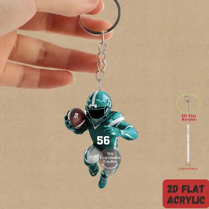 2d-american-football-player-keychain-rug-var6-1789475809744-739 2d American Football Player Keychain Rugby Themed Pendant Flat Acrylic Ornament Hanging Móc Treo Đeo Thoại, Standee, Móc Khoá In Theo Yêu Cầu, Chất Liệu Mica Dày 4mm, Kích Thước 5.5 Cm, Có In Test Mẫu