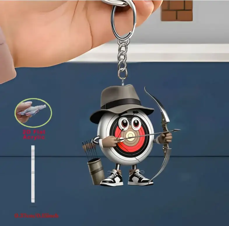 2d-archery-player-keychain-charm-acrylic-var3-1789471202932-718 2d Archery Player Keychain Charm Acrylic Backpack Car Key Decoration Holiday Party Accessory Móc Treo Đeo Thoại, Standee, Móc Khoá In Theo Yêu Cầu, Chất Liệu Mica Dày 4mm, Kích Thước 5.5 Cm, Có In Test Mẫu