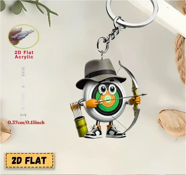 2d-archery-player-keychain-charm-acrylic-var4-1789471204912-638 2d Archery Player Keychain Charm Acrylic Backpack Car Key Decoration Holiday Party Accessory Móc Treo Đeo Thoại, Standee, Móc Khoá In Theo Yêu Cầu, Chất Liệu Mica Dày 4mm, Kích Thước 5.5 Cm, Có In Test Mẫu