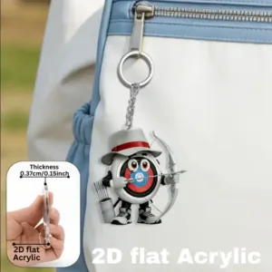 2d Archery Player Keychain Charm Acrylic Backpack Car Key Decoration Holiday Party Accessory Móc Treo Đeo Thoại, Standee, Móc Khoá In Theo Yêu Cầu, Chất Liệu Mica Dày 4mm, Kích Thước 5.5 Cm, Có In Test Mẫu 2d Archery Player Keychain Charm Acrylic Backpack Car Key Decoration Holiday Party Accessory Móc Treo Đeo Thoại, Standee, Móc Khoá In Theo Yêu Cầu, Chất Liệu Mica Dày 4mm, Kích Thước 5.5 Cm, Có In Test Mẫu