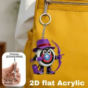 2d Archery Player Keychain Charm Acrylic Backpack Car Key Decoration Holiday Party Accessory Móc Treo Đeo Thoại, Standee, Móc Khoá In Theo Yêu Cầu, Chất Liệu Mica Dày 4mm, Kích Thước 5.5 Cm, Có In Test Mẫu 2d Archery Player Keychain Charm Acrylic Backpack Car Key Decoration Holiday Party Accessory Móc Treo Đeo Thoại, Standee, Móc Khoá In Theo Yêu Cầu, Chất Liệu Mica Dày 4mm, Kích Thước 5.5 Cm, Có In Test Mẫu