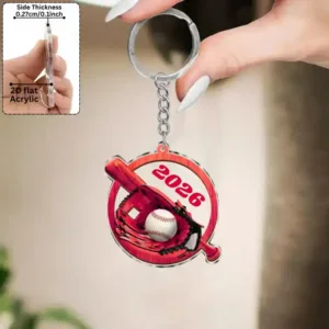 2d Baseball 2026 Keychain Colorful Acrylic Sporty Pendants Perfect For Bags Backpacks Holiday Móc Treo Đeo Thoại, Standee, Móc Khoá In Theo Yêu Cầu, Chất Liệu Mica Dày 4mm, Kích Thước 5.5 Cm, Có In Test Mẫu 2d Baseball 2026 Keychain Colorful Acrylic Sporty Pendants Perfect For Bags Backpacks Holiday Móc Treo Đeo Thoại, Standee, Móc Khoá In Theo Yêu Cầu, Chất Liệu Mica Dày 4mm, Kích Thước 5.5 Cm, Có In Test Mẫu