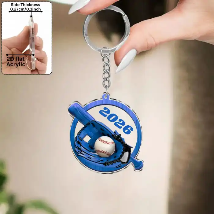 2d-baseball-2026-keychain-colorful-acryl-var2-1789550696307-515 2d Baseball 2026 Keychain Colorful Acrylic Sporty Pendants Perfect For Bags Backpacks Holiday Móc Treo Đeo Thoại, Standee, Móc Khoá In Theo Yêu Cầu, Chất Liệu Mica Dày 4mm, Kích Thước 5.5 Cm, Có In Test Mẫu