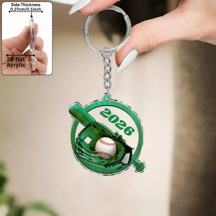 2d-baseball-2026-keychain-colorful-acryl-var4-1789550735304-928 2d Baseball 2026 Keychain Colorful Acrylic Sporty Pendants Perfect For Bags Backpacks Holiday Móc Treo Đeo Thoại, Standee, Móc Khoá In Theo Yêu Cầu, Chất Liệu Mica Dày 4mm, Kích Thước 5.5 Cm, Có In Test Mẫu