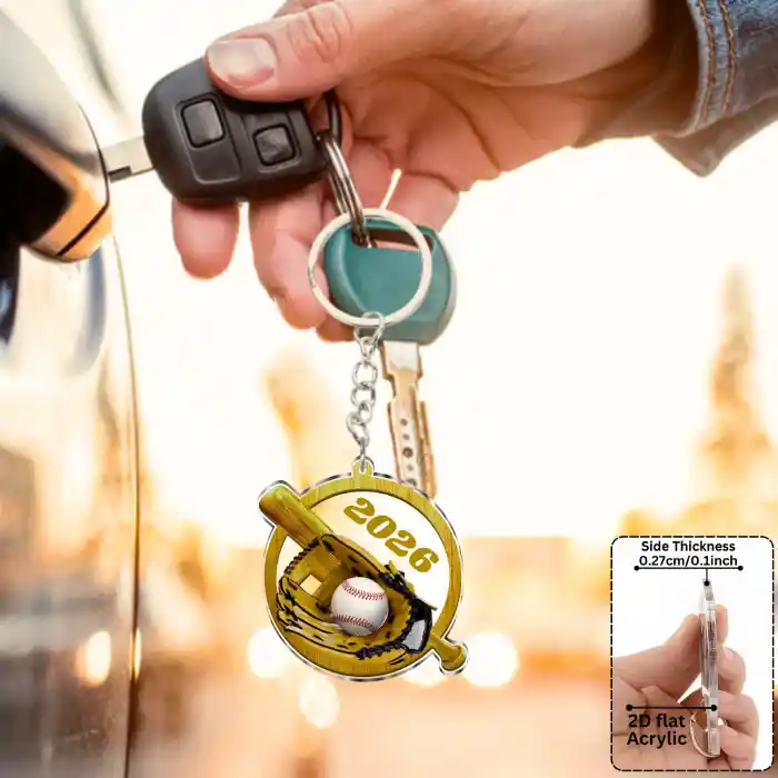 2d-baseball-2026-keychain-colorful-acryl-var5-1789550757206-336 2d Baseball 2026 Keychain Colorful Acrylic Sporty Pendants Perfect For Bags Backpacks Holiday Móc Treo Đeo Thoại, Standee, Móc Khoá In Theo Yêu Cầu, Chất Liệu Mica Dày 4mm, Kích Thước 5.5 Cm, Có In Test Mẫu