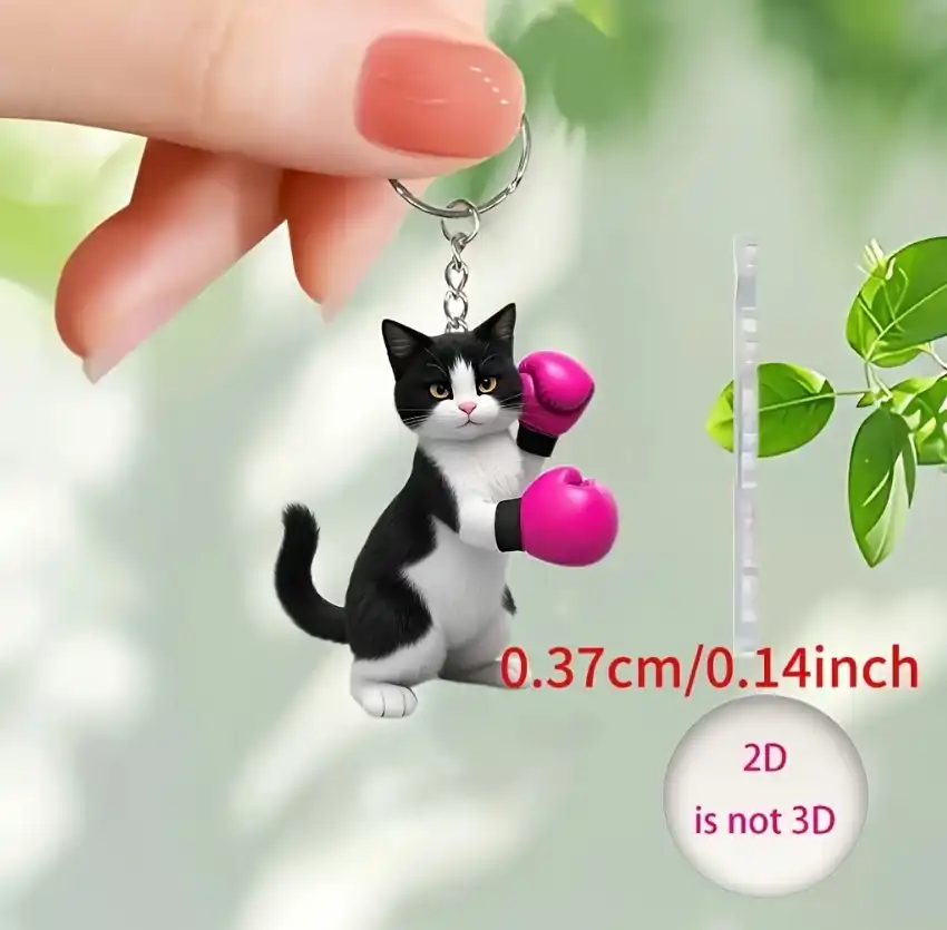 2d-boxing-bulldog-pendant-cute-puppy-key-var6-1789458444564-961 2d Boxing Bulldog Pendant Cute Puppy Keychain Fun Flat Acrylic Ornament Charms For Car Bag Móc Treo Đeo Thoại, Standee, Móc Khoá In Theo Yêu Cầu, Chất Liệu Mica Dày 4mm, Kích Thước 5.5 Cm, Có In Test Mẫu
