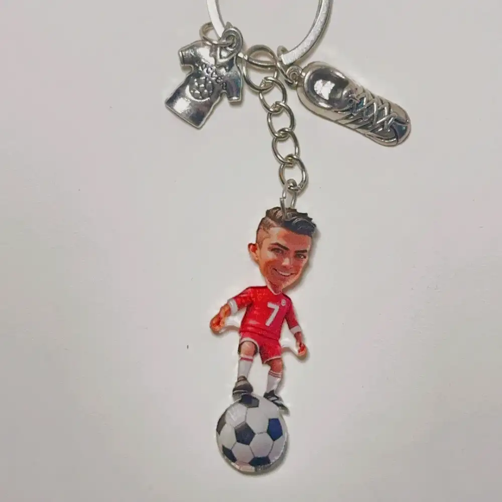 2d-c-ronaldo-keychain-soccer-star-pendan-var6-1789477438051-33 2d C Ronaldo Keychain Soccer Star Pendant Fc Football Player Flat Acrylic Ornament Charms Móc Treo Đeo Thoại, Standee, Móc Khoá In Theo Yêu Cầu, Chất Liệu Mica Dày 4mm, Kích Thước 5.5 Cm, Có In Test Mẫu
