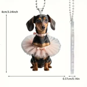 2d Cartoon Dachshund Pendant Charm Cute Dog Keychain Flat Acrylic Puppy Ornament For Car Móc Treo Đeo Thoại, Standee, Móc Khoá In Theo Yêu Cầu, Chất Liệu Mica Dày 4mm, Kích Thước 5.5 Cm, Có In Test Mẫu 2d Cartoon Dachshund Pendant Charm Cute Dog Keychain Flat Acrylic Puppy Ornament For Car Móc Treo Đeo Thoại, Standee, Móc Khoá In Theo Yêu Cầu, Chất Liệu Mica Dày 4mm, Kích Thước 5.5 Cm, Có In Test Mẫu