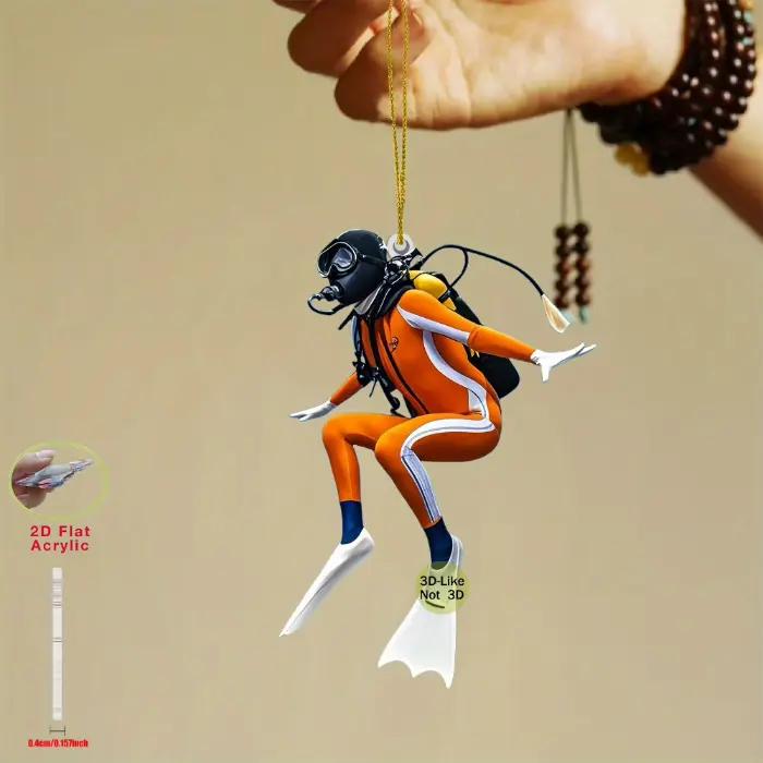 2d-charming-diving-pendant-sports-themed-var5-1789476811030-110 2d Charming Diving Pendant Sports Themed Acrylic Keychain Hanging Glamorous Ornament Festive Móc Treo Đeo Thoại, Standee, Móc Khoá In Theo Yêu Cầu, Chất Liệu Mica Dày 4mm, Kích Thước 5.5 Cm, Có In Test Mẫu