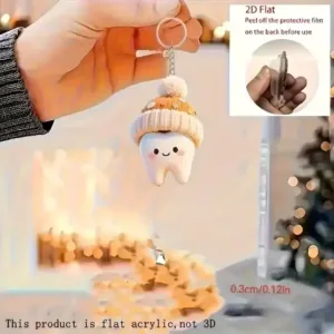 2d Chic Dentist Costume Keychain Doctor Themed Pendant Flat Acrylic Ornament Charm Hanging Móc Treo Đeo Thoại, Standee, Móc Khoá In Theo Yêu Cầu, Chất Liệu Mica Dày 4mm, Kích Thước 5.5 Cm, Có In Test Mẫu 2d Chic Dentist Costume Keychain Doctor Themed Pendant Flat Acrylic Ornament Charm Hanging Móc Treo Đeo Thoại, Standee, Móc Khoá In Theo Yêu Cầu, Chất Liệu Mica Dày 4mm, Kích Thước 5.5 Cm, Có In Test Mẫu