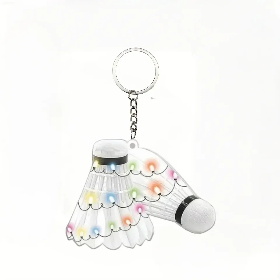 2d-christmas-badminton-keychain-15p-nove-var2-1789513567600-29 2d Christmas Badminton Keychain 1/5p Novel Sporty Theme Pendant Acrylic Ornament Whimsical Móc Treo Đeo Thoại, Standee, Móc Khoá In Theo Yêu Cầu, Chất Liệu Mica Dày 4mm, Kích Thước 5.5 Cm, Có In Test Mẫu