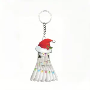 2d Christmas Badminton Keychain 1/5p Novel Sporty Theme Pendant Acrylic Ornament Whimsical Móc Treo Đeo Thoại, Standee, Móc Khoá In Theo Yêu Cầu, Chất Liệu Mica Dày 4mm, Kích Thước 5.5 Cm, Có In Test Mẫu 2d Christmas Badminton Keychain 1/5p Novel Sporty Theme Pendant Acrylic Ornament Whimsical Móc Treo Đeo Thoại, Standee, Móc Khoá In Theo Yêu Cầu, Chất Liệu Mica Dày 4mm, Kích Thước 5.5 Cm, Có In Test Mẫu