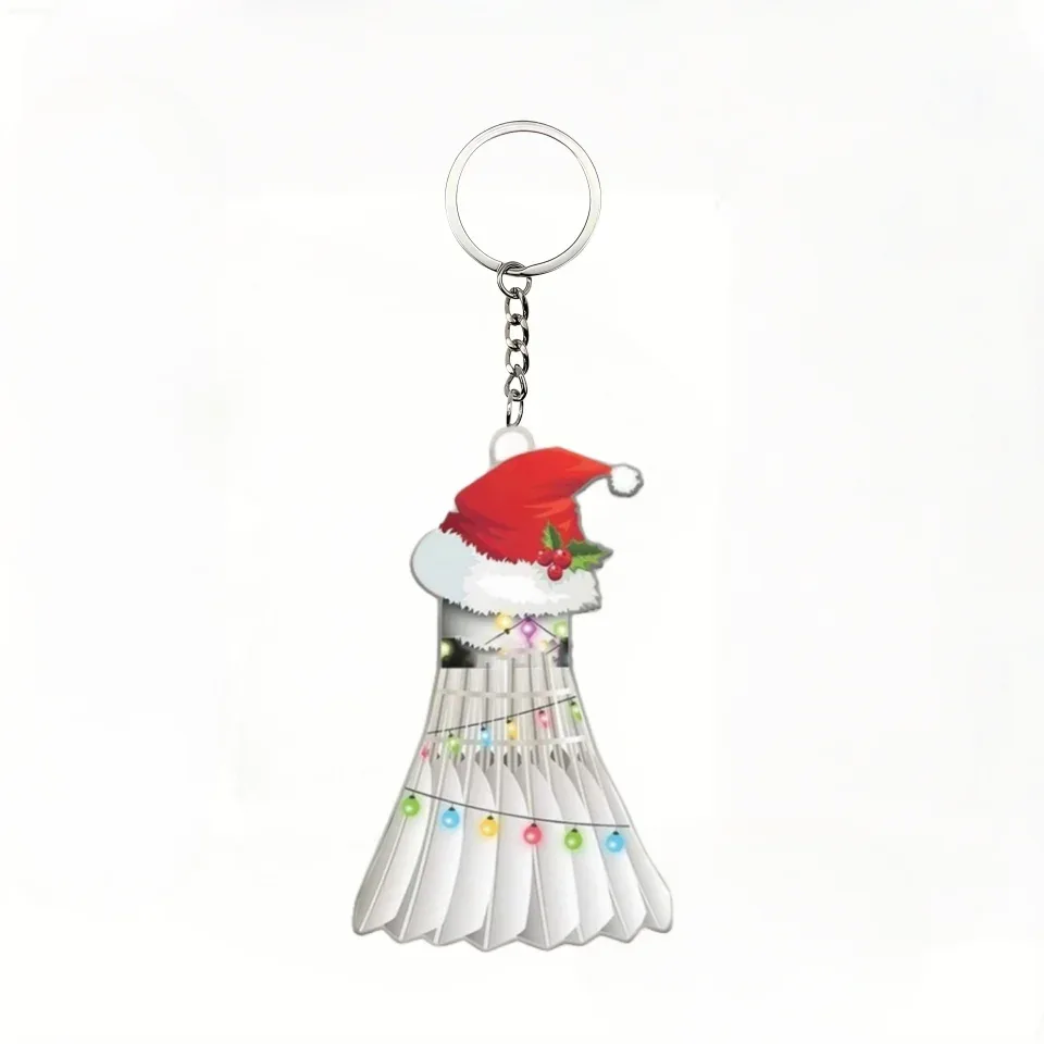 2d-christmas-badminton-keychain-15p-nove-var3-1789513569365-917 2d Christmas Badminton Keychain 1/5p Novel Sporty Theme Pendant Acrylic Ornament Whimsical Móc Treo Đeo Thoại, Standee, Móc Khoá In Theo Yêu Cầu, Chất Liệu Mica Dày 4mm, Kích Thước 5.5 Cm, Có In Test Mẫu