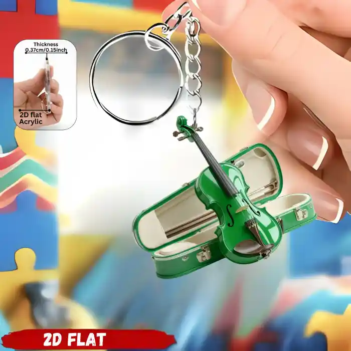 2d-colorful-violin-keychain-5pcs-acrylic-var3-1789615521728-62 2d Colorful Violin Keychain 5pcs Acrylic Musical Pendant Backpacks Accessories Cars Key Móc Treo Đeo Thoại, Standee, Móc Khoá In Theo Yêu Cầu, Chất Liệu Mica Dày 4mm, Kích Thước 5.5 Cm, Có In Test Mẫu