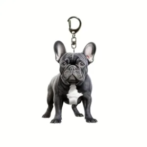 2d Cute French Bulldog Keychain Cool Puppy Flat Acrylic Pendant Versatile Charm Decor For Car Móc Treo Đeo Thoại, Standee, Móc Khoá In Theo Yêu Cầu, Chất Liệu Mica Dày 4mm, Kích Thước 5.5 Cm, Có In Test Mẫu 2d Cute French Bulldog Keychain Cool Puppy Flat Acrylic Pendant Versatile Charm Decor For Car Móc Treo Đeo Thoại, Standee, Móc Khoá In Theo Yêu Cầu, Chất Liệu Mica Dày 4mm, Kích Thước 5.5 Cm, Có In Test Mẫu