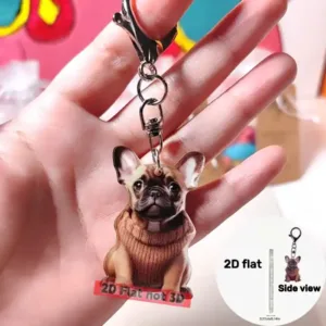 2d Cute French Bulldog Keychain Cool Puppy Flat Acrylic Pendant Versatile Charm Decor For Car Móc Treo Đeo Thoại, Standee, Móc Khoá In Theo Yêu Cầu, Chất Liệu Mica Dày 4mm, Kích Thước 5.5 Cm, Có In Test Mẫu 2d Cute French Bulldog Keychain Cool Puppy Flat Acrylic Pendant Versatile Charm Decor For Car Móc Treo Đeo Thoại, Standee, Móc Khoá In Theo Yêu Cầu, Chất Liệu Mica Dày 4mm, Kích Thước 5.5 Cm, Có In Test Mẫu
