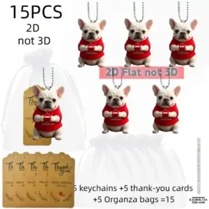 2d Cute French Bulldog Keychain Cool Puppy Flat Acrylic Pendant Versatile Charm Decor For Car Móc Treo Đeo Thoại, Standee, Móc Khoá In Theo Yêu Cầu, Chất Liệu Mica Dày 4mm, Kích Thước 5.5 Cm, Có In Test Mẫu 2d Cute French Bulldog Keychain Cool Puppy Flat Acrylic Pendant Versatile Charm Decor For Car Móc Treo Đeo Thoại, Standee, Móc Khoá In Theo Yêu Cầu, Chất Liệu Mica Dày 4mm, Kích Thước 5.5 Cm, Có In Test Mẫu
