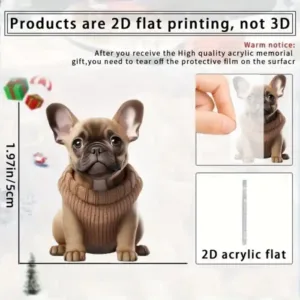 2d French Bulldog Keychain Set 15pcs Cartoon Puppy Pendant Flat Acrylic Ornament Hanging Móc Treo Đeo Thoại, Standee, Móc Khoá In Theo Yêu Cầu, Chất Liệu Mica Dày 4mm, Kích Thước 5.5 Cm, Có In Test Mẫu 2d French Bulldog Keychain Set 15pcs Cartoon Puppy Pendant Flat Acrylic Ornament Hanging Móc Treo Đeo Thoại, Standee, Móc Khoá In Theo Yêu Cầu, Chất Liệu Mica Dày 4mm, Kích Thước 5.5 Cm, Có In Test Mẫu