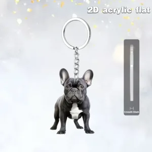 2d French Bulldog Keychain Set 15pcs Cartoon Puppy Pendant Flat Acrylic Ornament Hanging Móc Treo Đeo Thoại, Standee, Móc Khoá In Theo Yêu Cầu, Chất Liệu Mica Dày 4mm, Kích Thước 5.5 Cm, Có In Test Mẫu 2d French Bulldog Keychain Set 15pcs Cartoon Puppy Pendant Flat Acrylic Ornament Hanging Móc Treo Đeo Thoại, Standee, Móc Khoá In Theo Yêu Cầu, Chất Liệu Mica Dày 4mm, Kích Thước 5.5 Cm, Có In Test Mẫu
