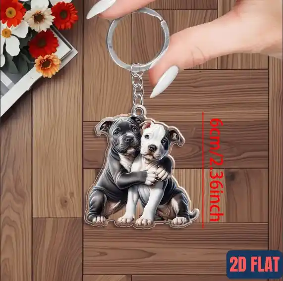 2d-french-bulldog-keychain-set-15pcs-car-var8-1789456750602-675 2d French Bulldog Keychain Set 15pcs Cartoon Puppy Pendant Flat Acrylic Ornament Hanging Móc Treo Đeo Thoại, Standee, Móc Khoá In Theo Yêu Cầu, Chất Liệu Mica Dày 4mm, Kích Thước 5.5 Cm, Có In Test Mẫu