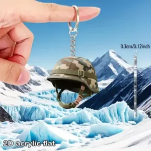 2d Grenade Pattern Keychain Military Themed Flat Acrylic Pendant Ornament Charms For Bag Móc Treo Đeo Thoại, Standee, Móc Khoá In Theo Yêu Cầu, Chất Liệu Mica Dày 4mm, Kích Thước 5.5 Cm, Có In Test Mẫu