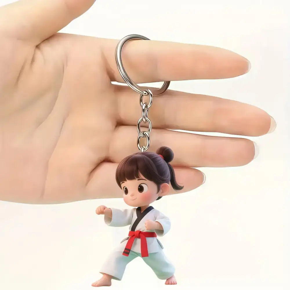 2d-karate-girl-sports-theme-keychain-cut-var2-1789458227565-439 2d Karate Girl Sports Theme Keychain Cute Flat Acrylic Pendant Charms Hanging Decoration For Móc Treo Đeo Thoại, Standee, Móc Khoá In Theo Yêu Cầu, Chất Liệu Mica Dày 4mm, Kích Thước 5.5 Cm, Có In Test Mẫu
