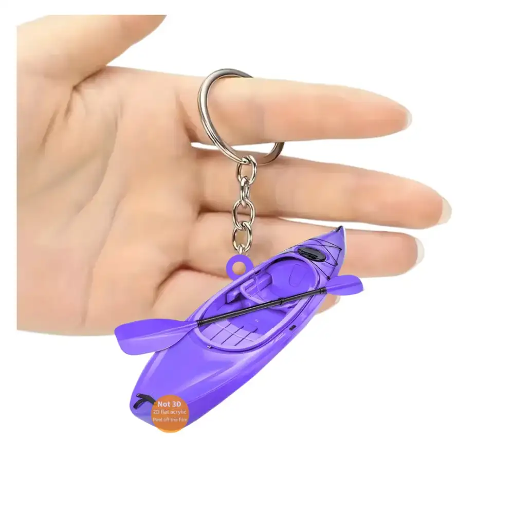 2d-kayak-boat-keychain-kayaking-sporty-t-var3-1789472342570-596 2d Kayak Boat Keychain Kayaking Sporty Themed Pendant Flat Acrylic Ornament Charms Hanging Móc Treo Đeo Thoại, Standee, Móc Khoá In Theo Yêu Cầu, Chất Liệu Mica Dày 4mm, Kích Thước 5.5 Cm, Có In Test Mẫu