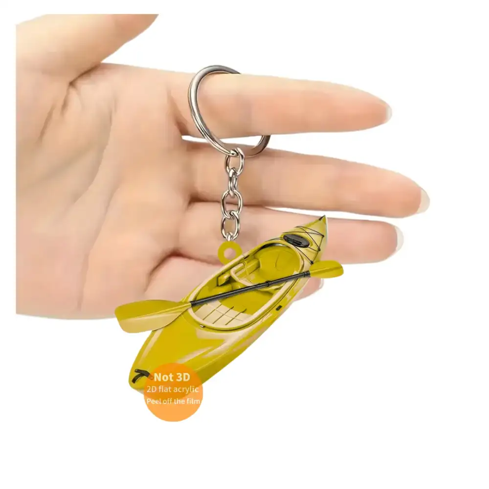 2d-kayak-boat-keychain-kayaking-sporty-t-var6-1789472386715-851 2d Kayak Boat Keychain Kayaking Sporty Themed Pendant Flat Acrylic Ornament Charms Hanging Móc Treo Đeo Thoại, Standee, Móc Khoá In Theo Yêu Cầu, Chất Liệu Mica Dày 4mm, Kích Thước 5.5 Cm, Có In Test Mẫu