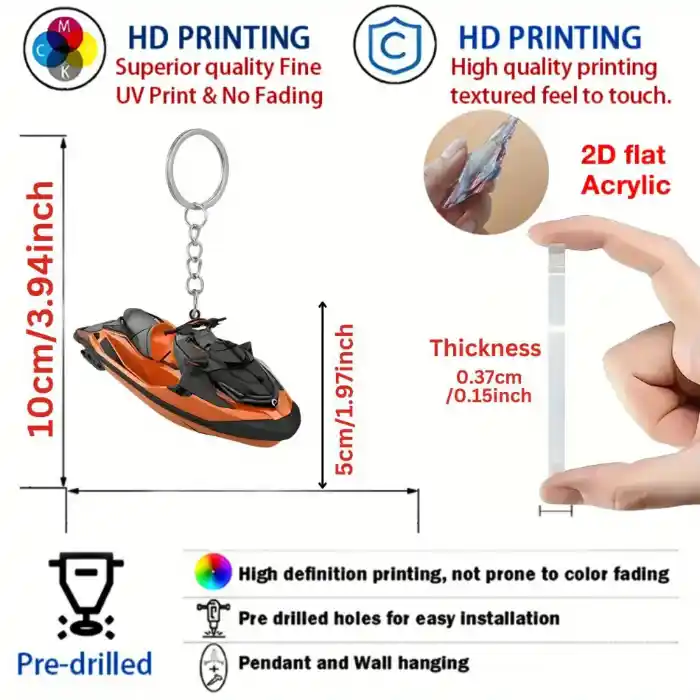 2d-motorboat-yacht-keychain-14pcs-acryli-var3-1789475400705-683 2d Motorboat Yacht Keychain 1/4pcs Acrylic Hanging Ornament Car Pendant Backpack Wallets Móc Treo Đeo Thoại, Standee, Móc Khoá In Theo Yêu Cầu, Chất Liệu Mica Dày 4mm, Kích Thước 5.5 Cm, Có In Test Mẫu