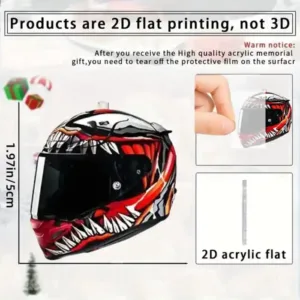 2d Motorcycle Helmet Keychain Vintage Flat Acrylic Pendant Ornament Charms For Car Bag Móc Treo Đeo Thoại, Standee, Móc Khoá In Theo Yêu Cầu, Chất Liệu Mica Dày 4mm, Kích Thước 5.5 Cm, Có In Test Mẫu 2d Motorcycle Helmet Keychain Vintage Flat Acrylic Pendant Ornament Charms For Car Bag Móc Treo Đeo Thoại, Standee, Móc Khoá In Theo Yêu Cầu, Chất Liệu Mica Dày 4mm, Kích Thước 5.5 Cm, Có In Test Mẫu