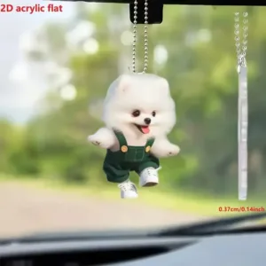 2d Pomeranian Pendant Cute Rompers Dressed Puppy Keychain Flat Acrylic Ornament Hanging Móc Treo Đeo Thoại, Standee, Móc Khoá In Theo Yêu Cầu, Chất Liệu Mica Dày 4mm, Kích Thước 5.5 Cm, Có In Test Mẫu 2d Pomeranian Pendant Cute Rompers Dressed Puppy Keychain Flat Acrylic Ornament Hanging Móc Treo Đeo Thoại, Standee, Móc Khoá In Theo Yêu Cầu, Chất Liệu Mica Dày 4mm, Kích Thước 5.5 Cm, Có In Test Mẫu