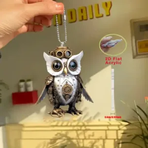 2d Punk Owl Pendant 1/4pcs Acrylic Hanging Accessory Car Ornament Wallets Keychain Interior Móc Treo Đeo Thoại, Standee, Móc Khoá In Theo Yêu Cầu, Chất Liệu Mica Dày 4mm, Kích Thước 5.5 Cm, Có In Test Mẫu 2d Punk Owl Pendant 1/4pcs Acrylic Hanging Accessory Car Ornament Wallets Keychain Interior Móc Treo Đeo Thoại, Standee, Móc Khoá In Theo Yêu Cầu, Chất Liệu Mica Dày 4mm, Kích Thước 5.5 Cm, Có In Test Mẫu