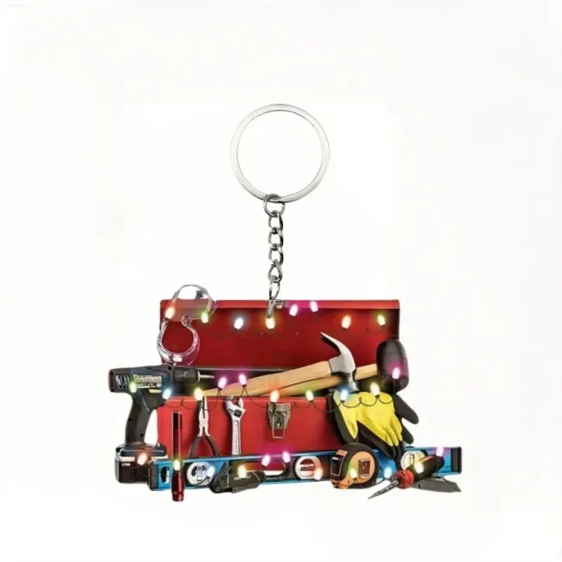 2d-repair-tool-set-keychain-whimsical-fl-var2-1789665757960-14 2d Repair Tool Set Keychain Whimsical Flat Acrylic Pendant For Car Keys Bags Home Decor Ideal Móc Treo Đeo Thoại, Standee, Móc Khoá In Theo Yêu Cầu, Chất Liệu Mica Dày 4mm, Kích Thước 5.5 Cm, Có In Test Mẫu