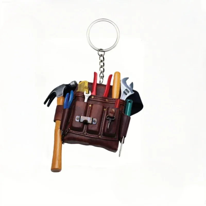 2d-repair-tool-set-keychain-whimsical-fl-var4-1789665784104-857 2d Repair Tool Set Keychain Whimsical Flat Acrylic Pendant For Car Keys Bags Home Decor Ideal Móc Treo Đeo Thoại, Standee, Móc Khoá In Theo Yêu Cầu, Chất Liệu Mica Dày 4mm, Kích Thước 5.5 Cm, Có In Test Mẫu