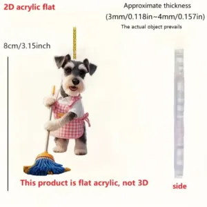 2d Running Schnauzer Keychain Set 15pcs Puppy Acrylic Pendant Charm For Car Bag Festive Party Móc Treo Đeo Thoại, Standee, Móc Khoá In Theo Yêu Cầu, Chất Liệu Mica Dày 4mm, Kích Thước 5.5 Cm, Có In Test Mẫu 2d Running Schnauzer Keychain Set 15pcs Puppy Acrylic Pendant Charm For Car Bag Festive Party Móc Treo Đeo Thoại, Standee, Móc Khoá In Theo Yêu Cầu, Chất Liệu Mica Dày 4mm, Kích Thước 5.5 Cm, Có In Test Mẫu