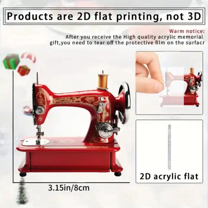 2d-sewing-machine-pendant-fashion-themed-var2-1789459970169-865 2d Sewing Machine Pendant Fashion Themed Keychain Flat Acrylic Ornament Charms Hanging Car Móc Treo Đeo Thoại, Standee, Móc Khoá In Theo Yêu Cầu, Chất Liệu Mica Dày 4mm, Kích Thước 5.5 Cm, Có In Test Mẫu