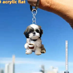 2d Shih Tzu Keychain Cute Dog Acrylic Pendant Puppy Versatile Charm Decor For Car Mirror Móc Treo Đeo Thoại, Standee, Móc Khoá In Theo Yêu Cầu, Chất Liệu Mica Dày 4mm, Kích Thước 5.5 Cm, Có In Test Mẫu 2d Shih Tzu Keychain Cute Dog Acrylic Pendant Puppy Versatile Charm Decor For Car Mirror Móc Treo Đeo Thoại, Standee, Móc Khoá In Theo Yêu Cầu, Chất Liệu Mica Dày 4mm, Kích Thước 5.5 Cm, Có In Test Mẫu