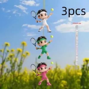 2d Vibrant Tennis Players Keychain 3/6pcs Sporty Theme Acrylic Pendant For Fans Ideal Móc Treo Đeo Thoại, Standee, Móc Khoá In Theo Yêu Cầu, Chất Liệu Mica Dày 4mm, Kích Thước 5.5 Cm, Có In Test Mẫu 2d Vibrant Tennis Players Keychain 3/6pcs Sporty Theme Acrylic Pendant For Fans Ideal Móc Treo Đeo Thoại, Standee, Móc Khoá In Theo Yêu Cầu, Chất Liệu Mica Dày 4mm, Kích Thước 5.5 Cm, Có In Test Mẫu