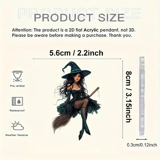 2d-witches-broom-keychain-acrylic-pendan-var2-1789471702044-628 2d Witches Broom Keychain Acrylic Pendant Creative Versatile Hanging Charm For Car Mirror Móc Treo Đeo Thoại, Standee, Móc Khoá In Theo Yêu Cầu, Chất Liệu Mica Dày 4mm, Kích Thước 5.5 Cm, Có In Test Mẫu