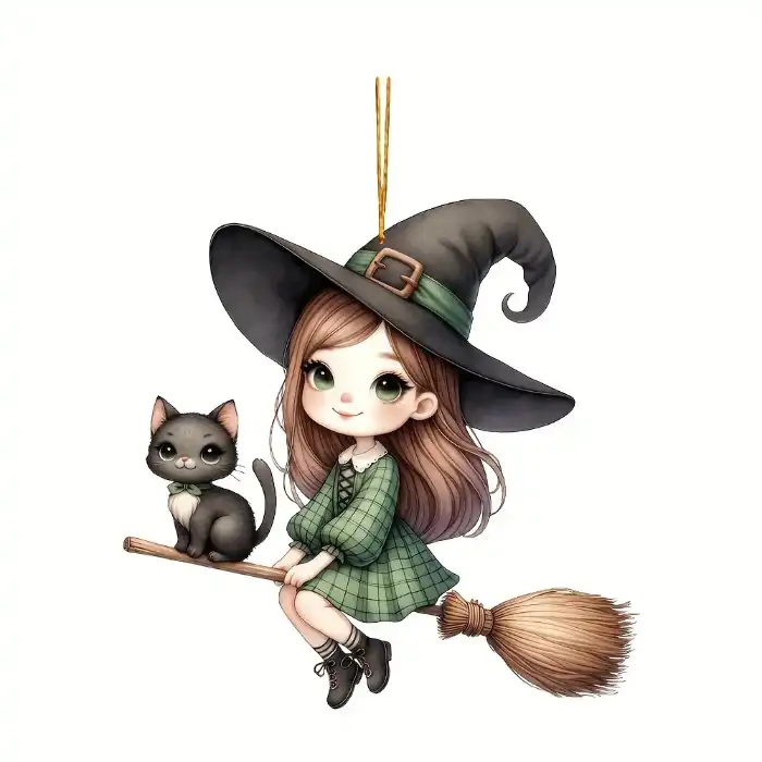 2d-witches-broom-keychain-acrylic-pendan-var5-1789471750603-787 2d Witches Broom Keychain Acrylic Pendant Creative Versatile Hanging Charm For Car Mirror Móc Treo Đeo Thoại, Standee, Móc Khoá In Theo Yêu Cầu, Chất Liệu Mica Dày 4mm, Kích Thước 5.5 Cm, Có In Test Mẫu