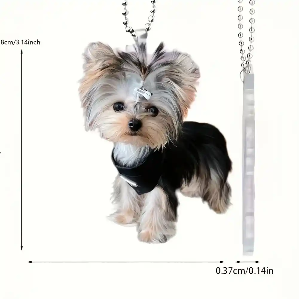 2d-yorkshire-terrier-pendant-cute-puppy-var2-1789447751921-167 2d Yorkshire Terrier Pendant Cute Puppy Acrylic Keychain Versatile Charm For Car Mirrors Móc Treo Đeo Thoại, Standee, Móc Khoá In Theo Yêu Cầu, Chất Liệu Mica Dày 4mm, Kích Thước 5.5 Cm, Có In Test Mẫu