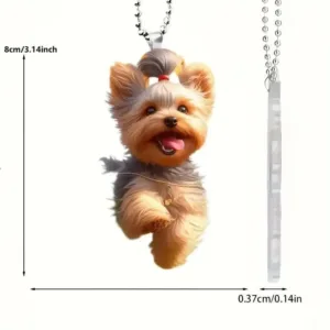 2d Yorkshire Terrier Pendant Cute Puppy Acrylic Keychain Versatile Charm For Car Mirrors Móc Treo Đeo Thoại, Standee, Móc Khoá In Theo Yêu Cầu, Chất Liệu Mica Dày 4mm, Kích Thước 5.5 Cm, Có In Test Mẫu 2d Yorkshire Terrier Pendant Cute Puppy Acrylic Keychain Versatile Charm For Car Mirrors Móc Treo Đeo Thoại, Standee, Móc Khoá In Theo Yêu Cầu, Chất Liệu Mica Dày 4mm, Kích Thước 5.5 Cm, Có In Test Mẫu